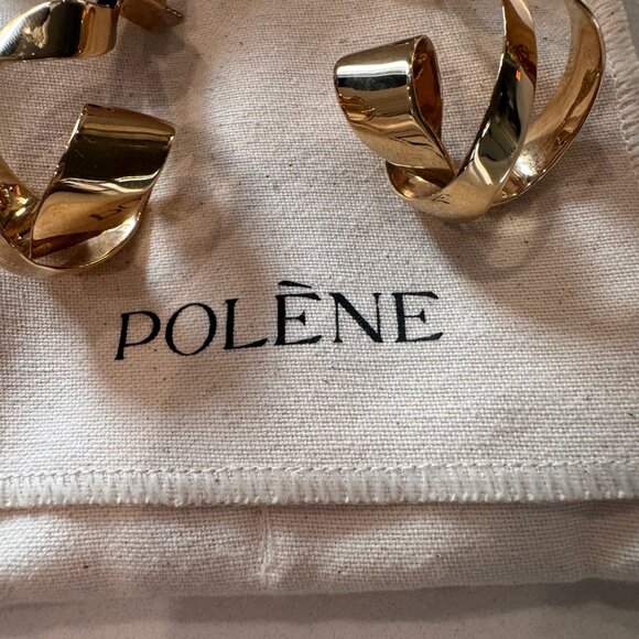 POLENE Éole Spiral Earrings - Picture 3 of 4